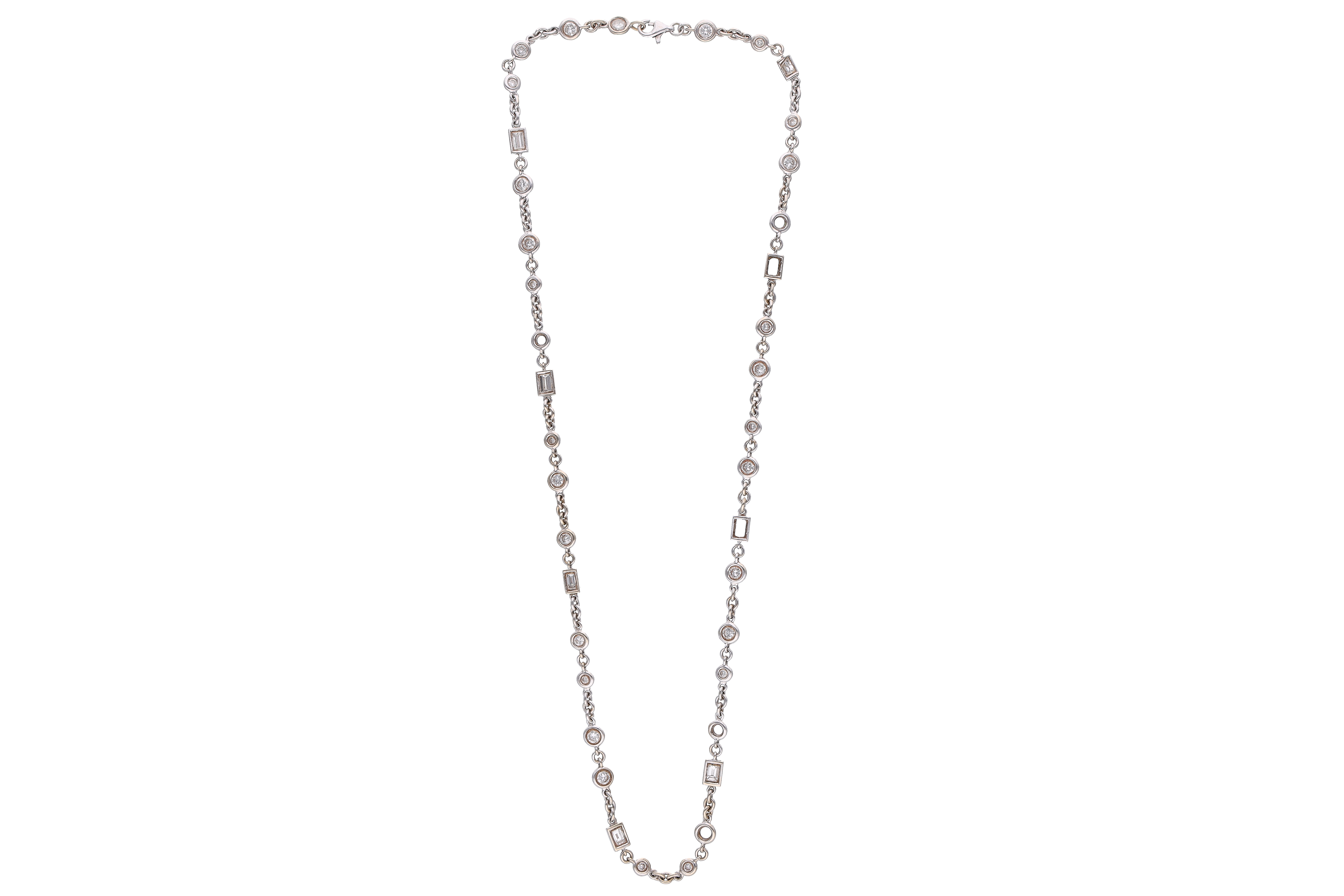 Collana con diamanti - Asta Preziosi