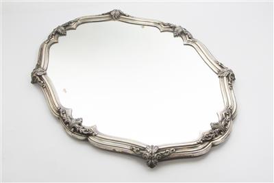 Vassoio in argento con specchio - Asta Preziosi Vassoio in argento con specchio - Asta Preziosi