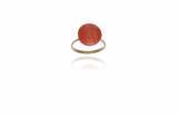 Anello con corallo - Asta Preziosi