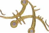 Cardena' centrale con diamanti - Asta Preziosi Cardena' centrale con diamanti - Asta Preziosi