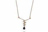 Collana con diamanti e zaffiro - Asta Preziosi Collana con diamanti e zaffiro - Asta Preziosi