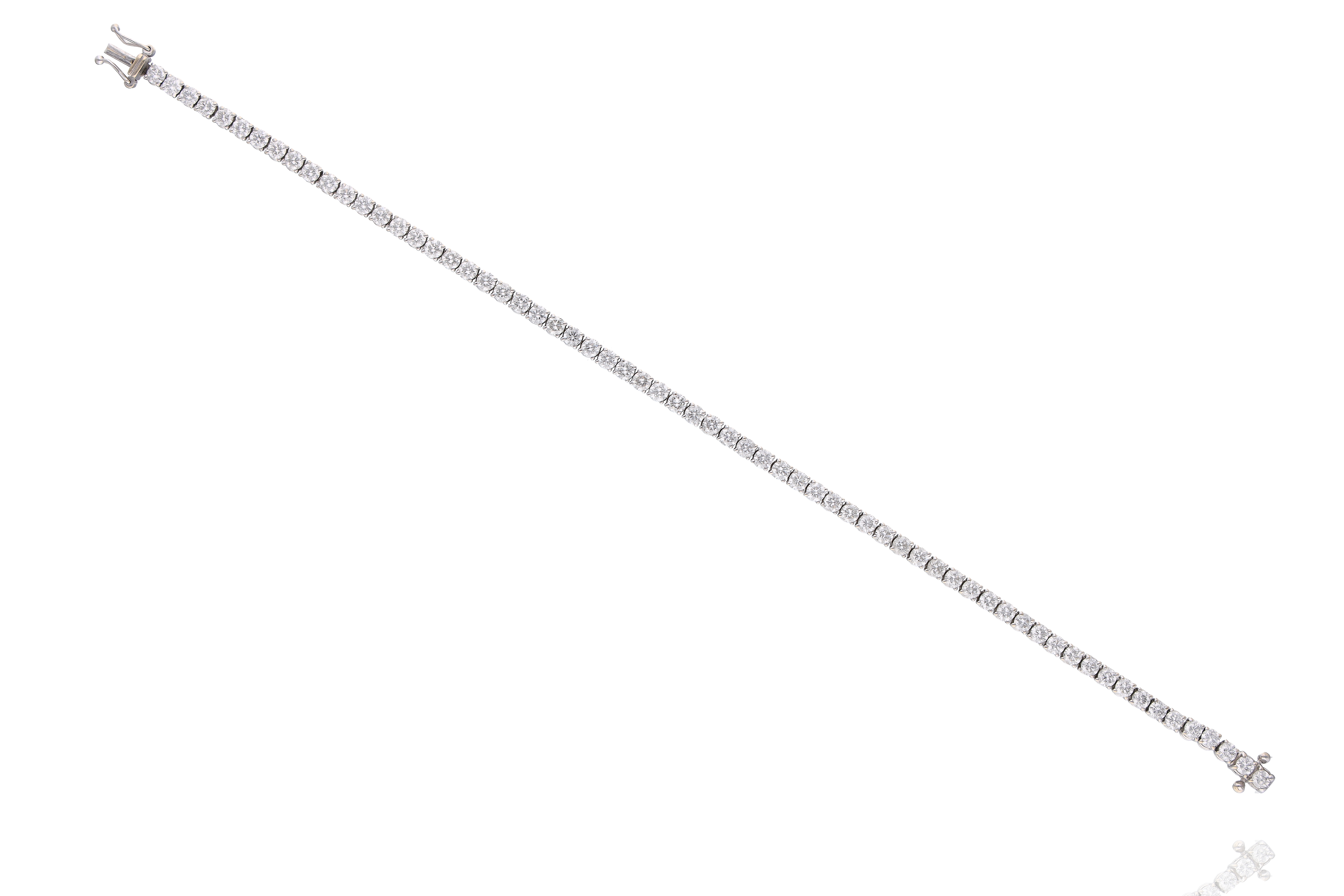 Bracciale con diamanti - Asta Preziosi