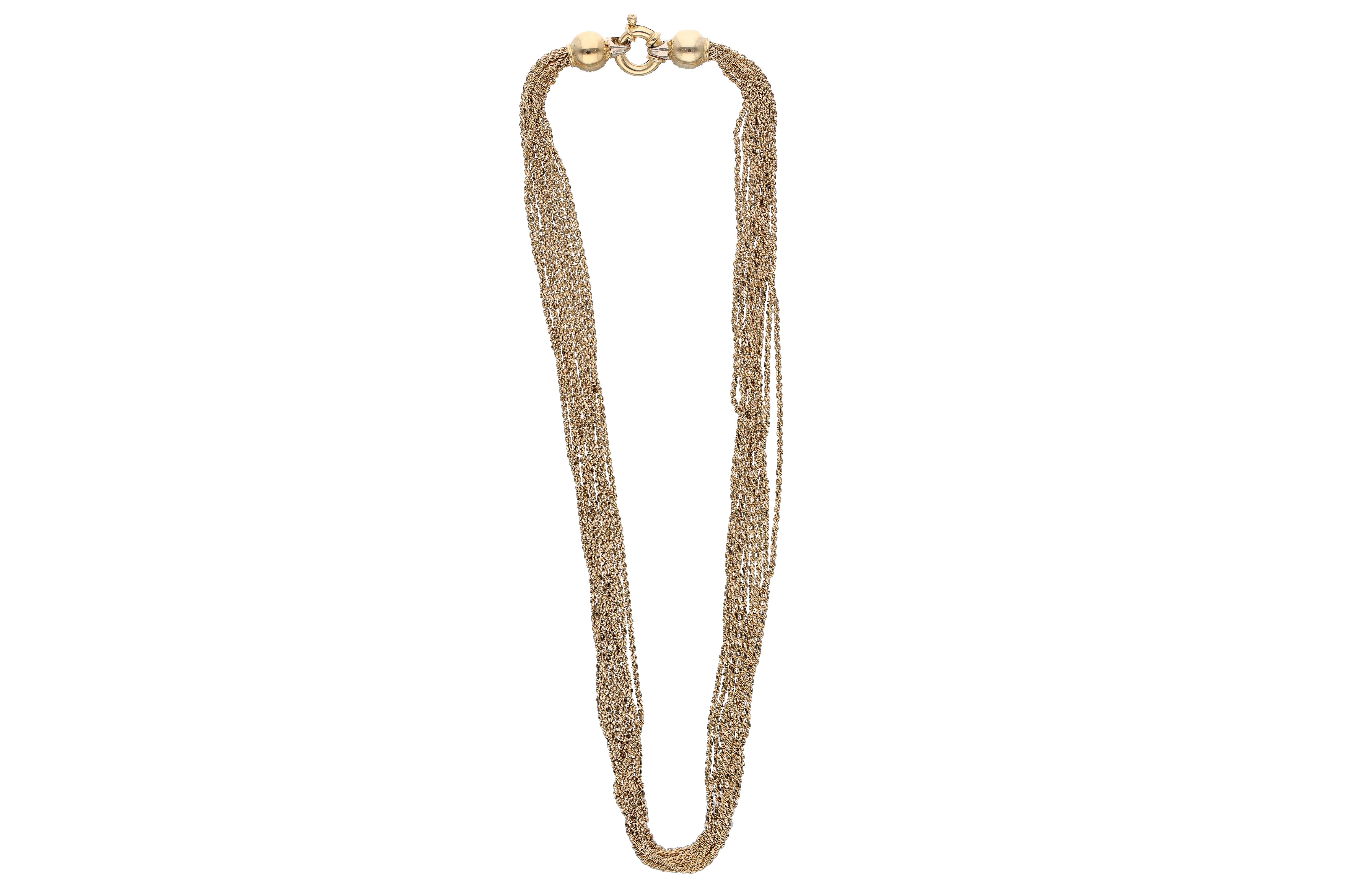 Collana in oro - Asta Preziosi