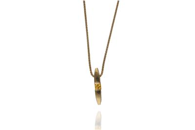 Collana con pietra - Asta Preziosi