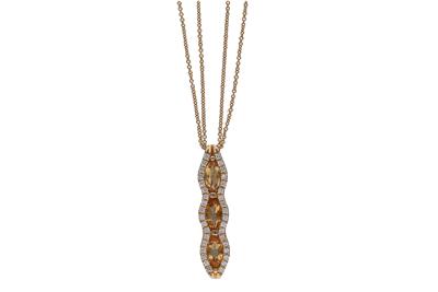 Collana e pendente con pietre - Asta Preziosi Collana e pendente con pietre - Asta Preziosi