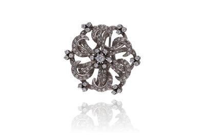 Spilla con diamanti - Asta Preziosi Spilla con diamanti - Asta Preziosi