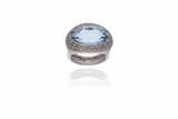 Anello con topazio e diamanti - Asta Preziosi Anello con topazio e diamanti - Asta Preziosi