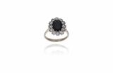Anello con zaffiro e diamanti - Asta Preziosi Anello con zaffiro e diamanti - Asta Preziosi