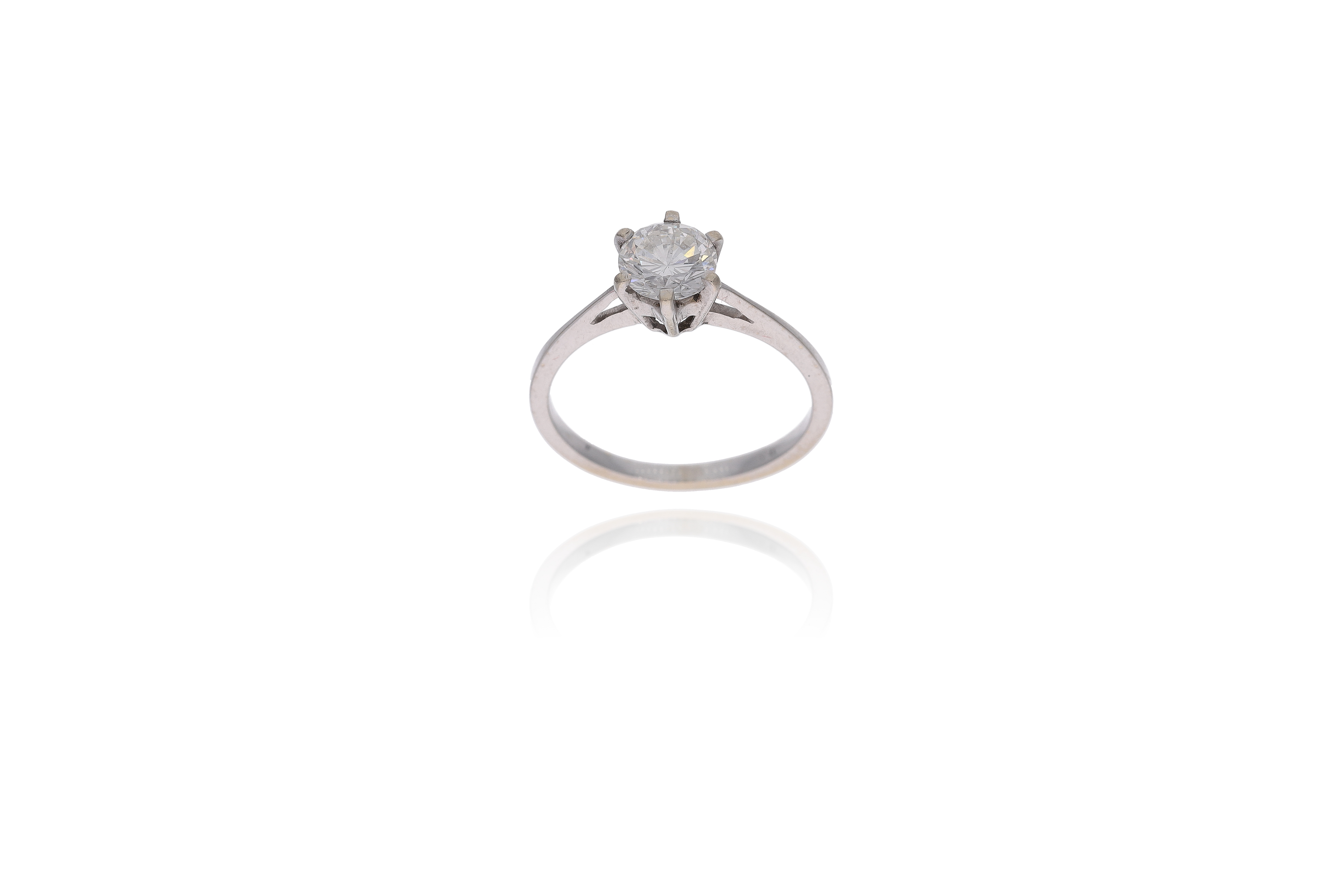 Anello con diamante - Asta Preziosi