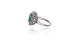 Anello con smeraldo e diamanti - Asta Preziosi Anello con smeraldo e diamanti - Asta Preziosi