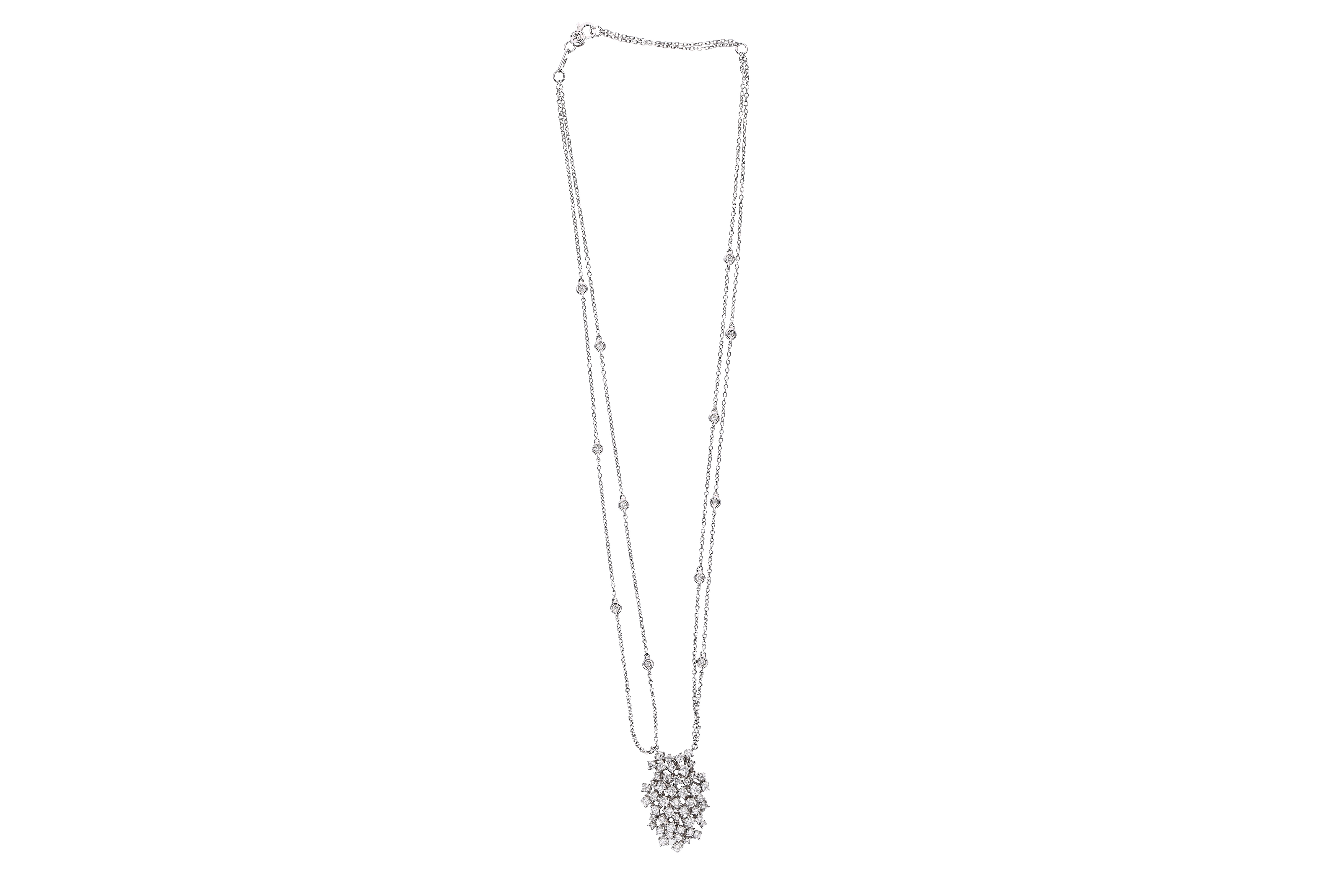 Alfieri e St. John, collana con diamanti - Asta Preziosi