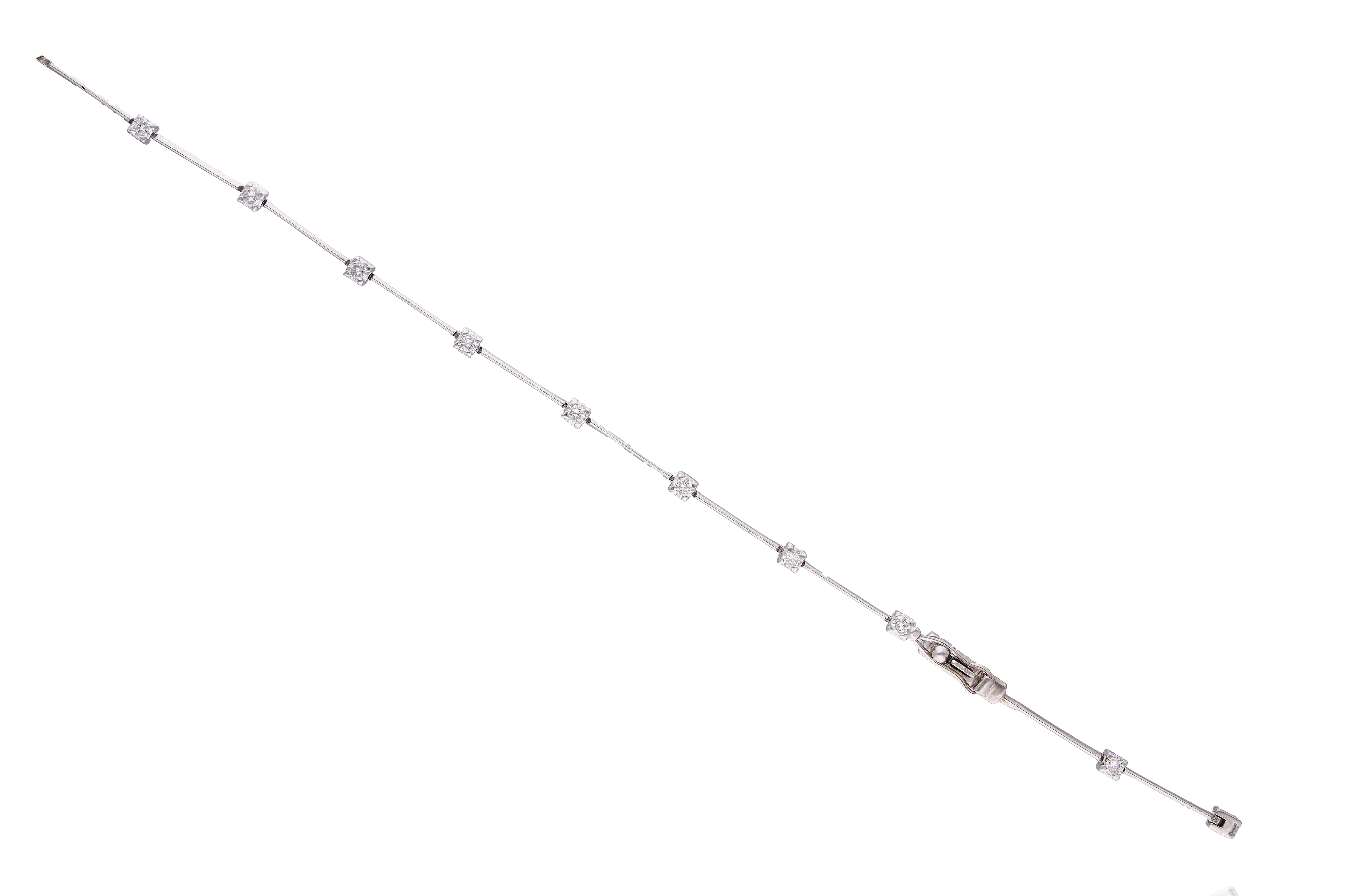 Bracciale con diamanti - Asta Preziosi