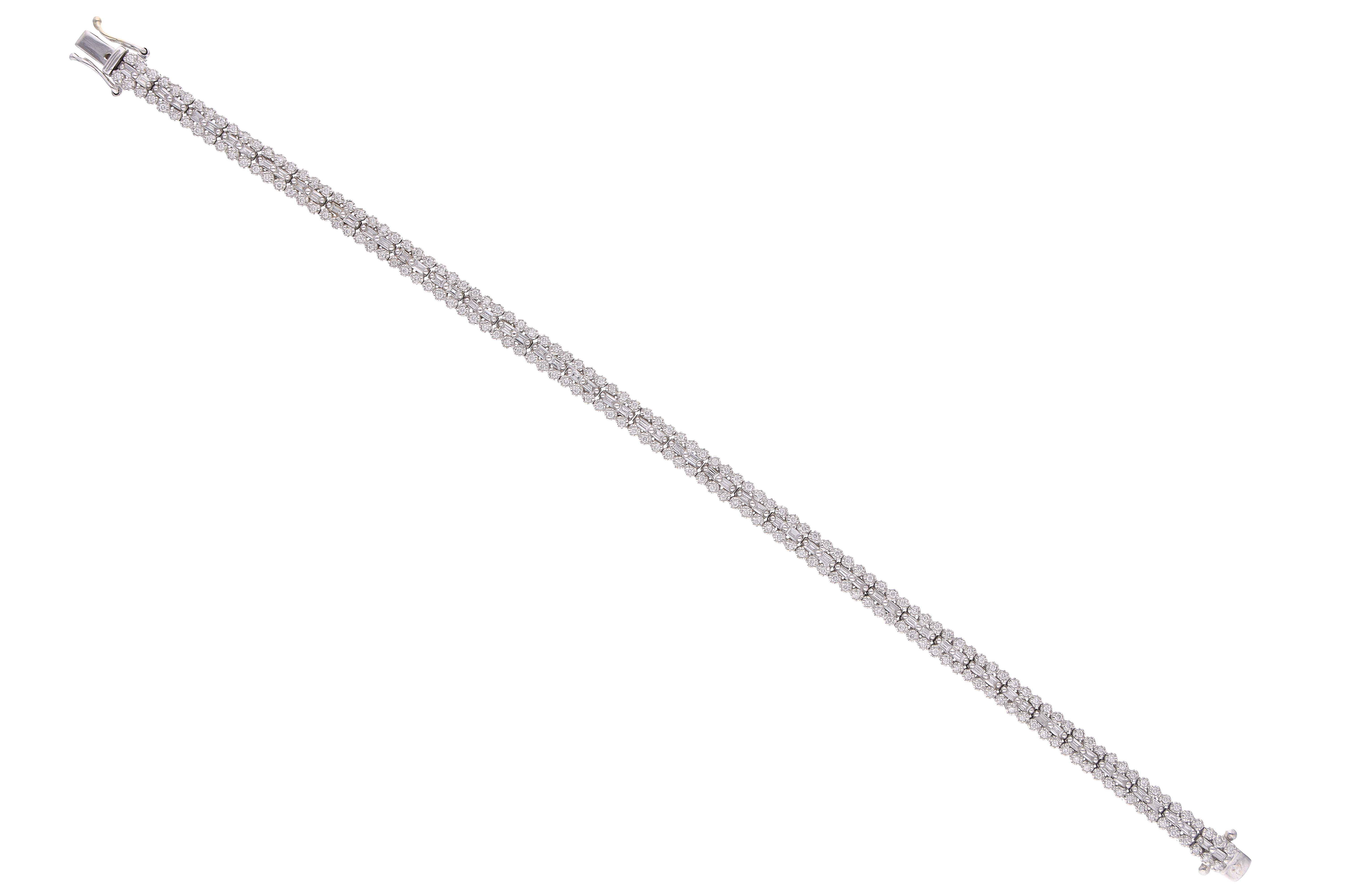 Bracciale con diamanti - Asta Preziosi