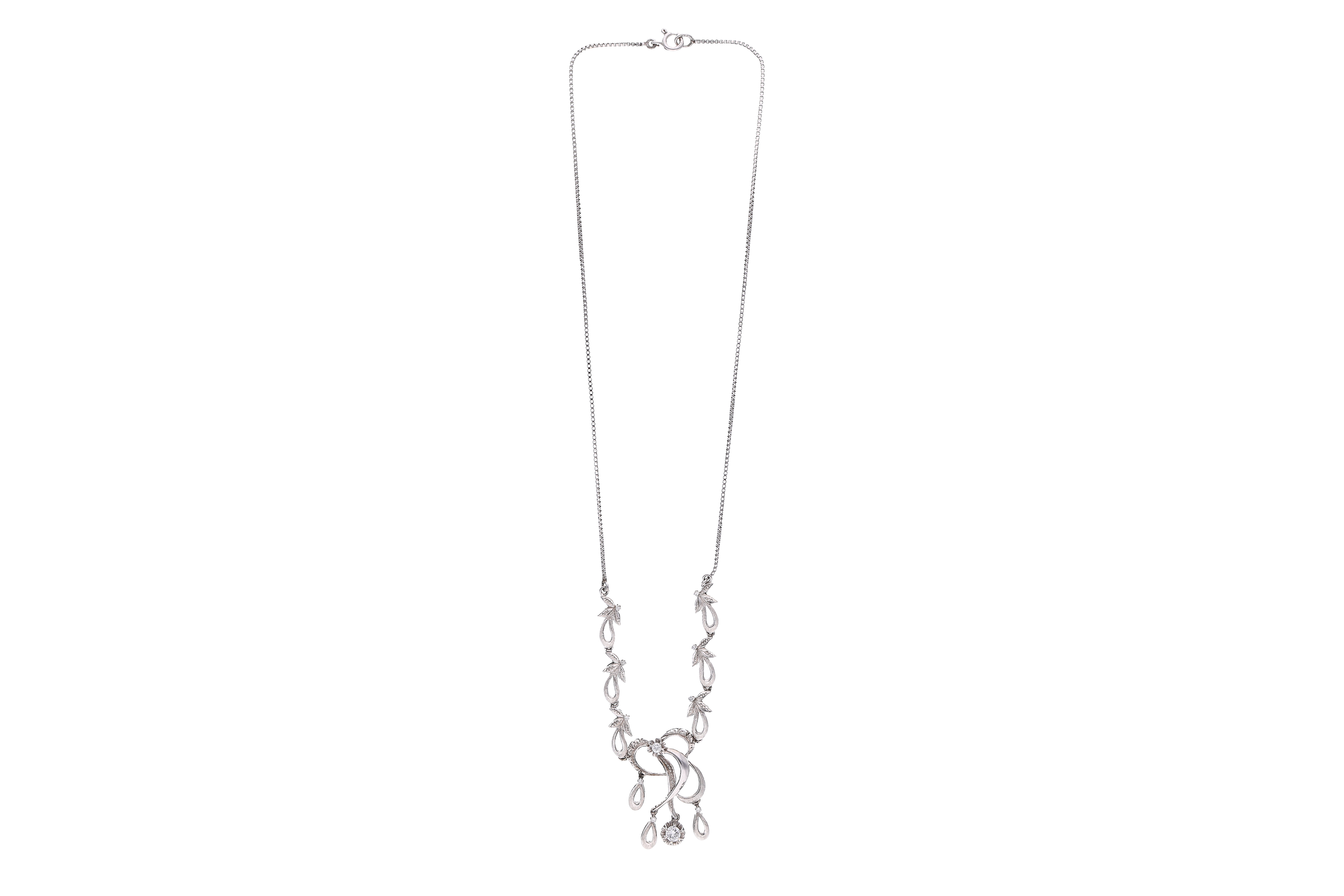Collana con diamanti - Asta Preziosi