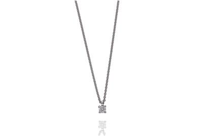 Collana con diamante - Asta Preziosi Collana con diamante - Asta Preziosi