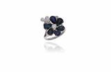 Anello con diamanti e zaffiri - Asta Preziosi Anello con diamanti e zaffiri - Asta Preziosi