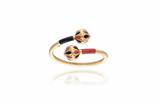 Bracciale in oro e parte smaltata - Asta Preziosi Bracciale in oro e parte smaltata - Asta Preziosi