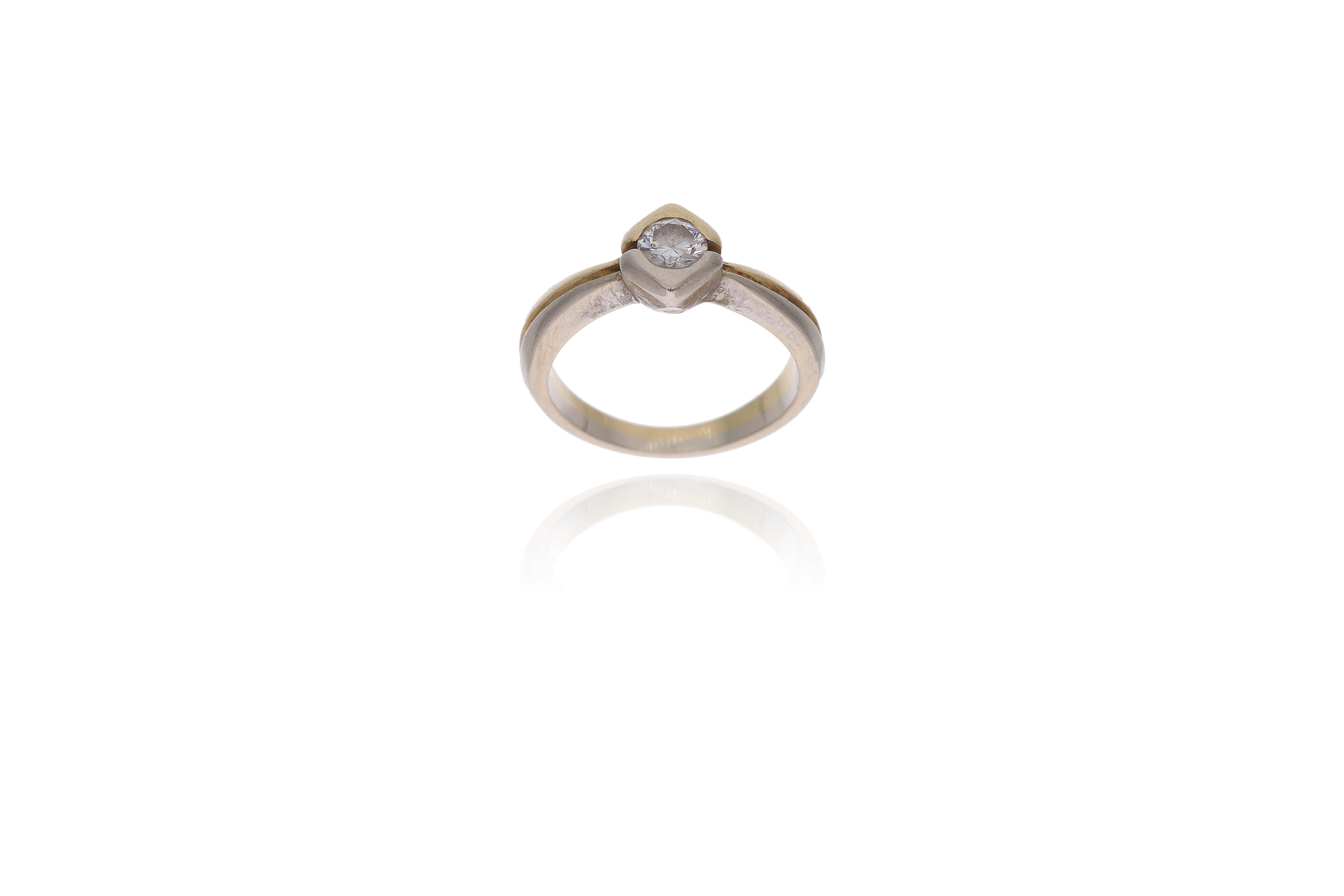 Anello con diamante - Asta Preziosi