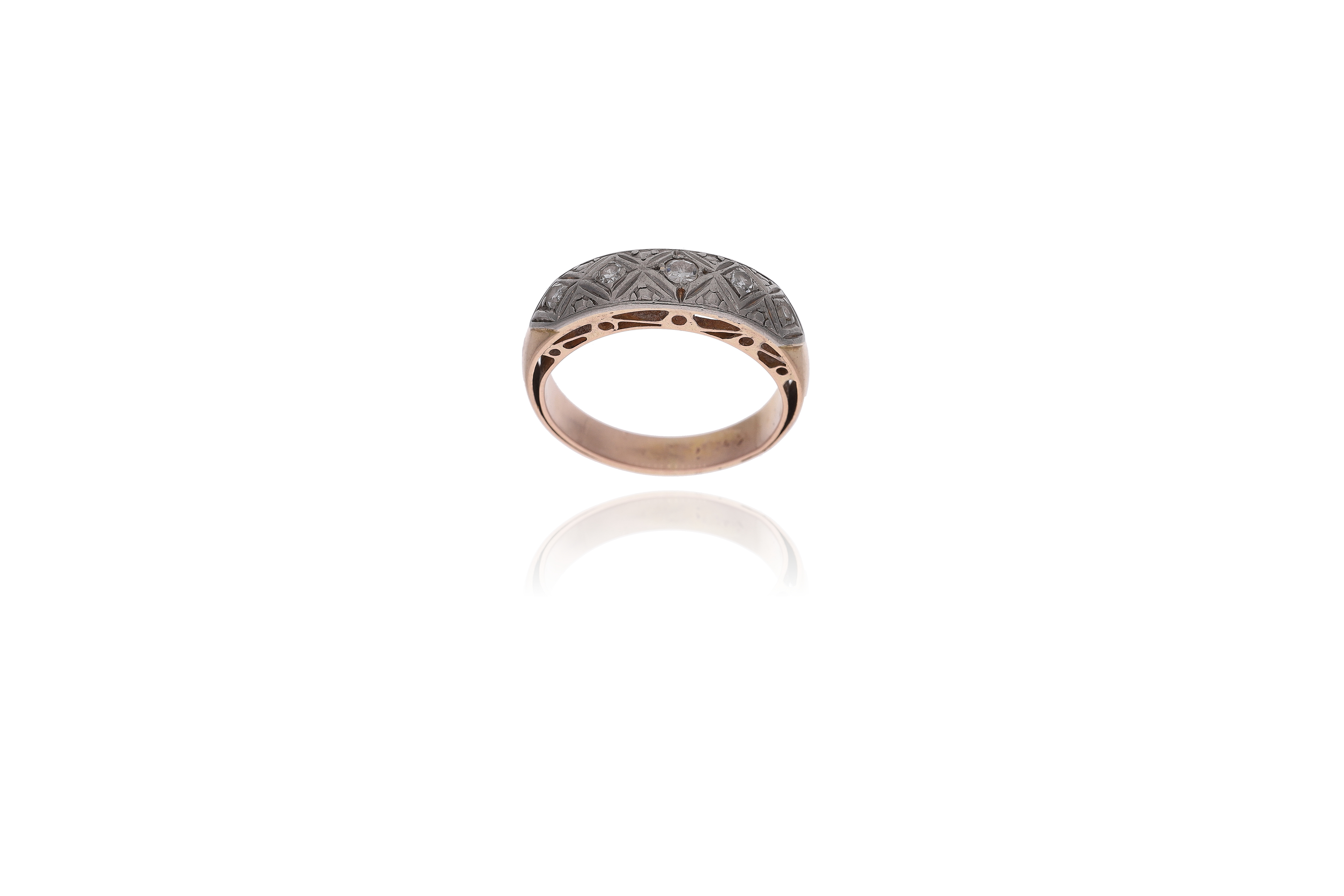 Anello con diamanti - Asta Preziosi