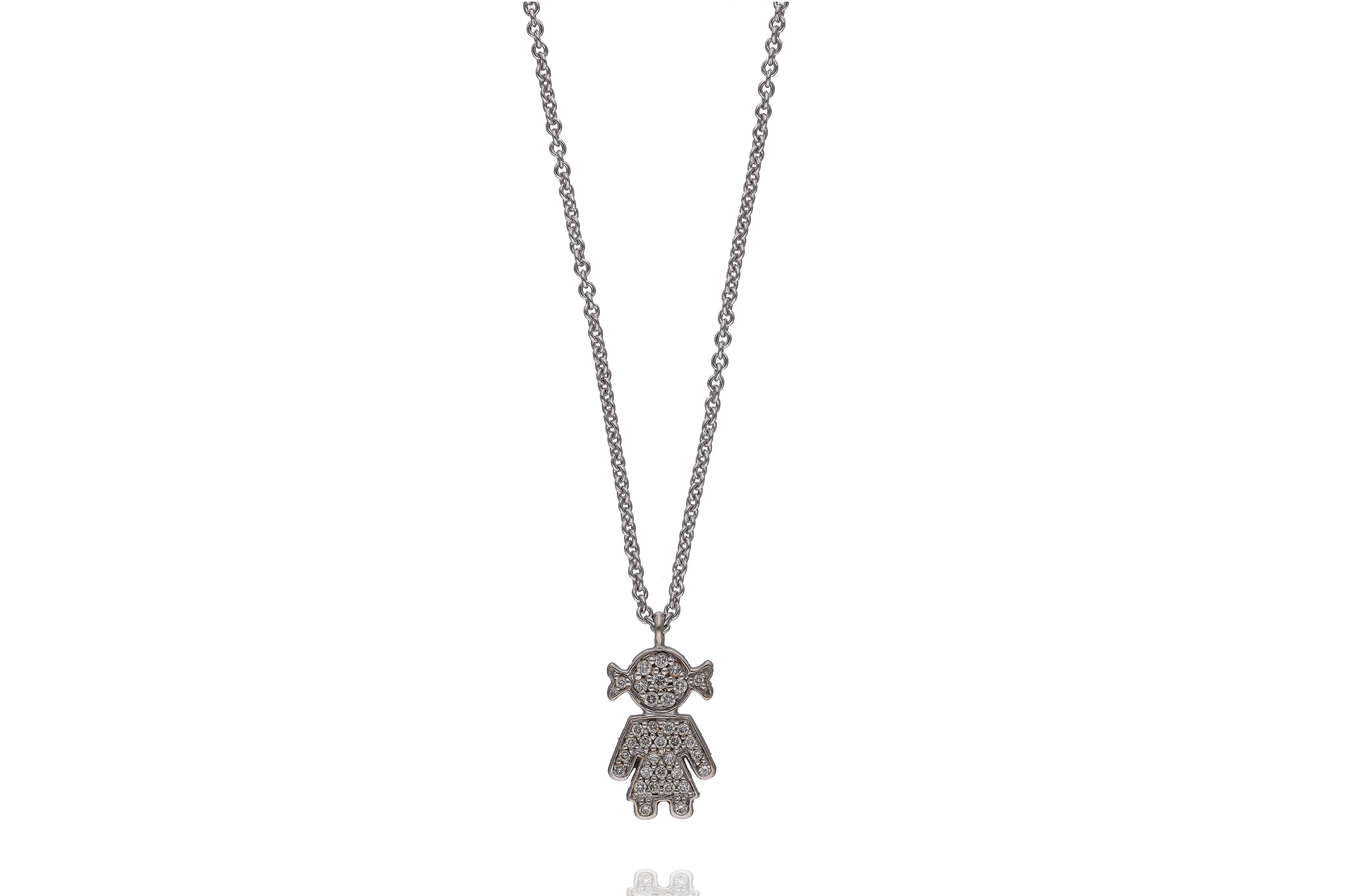 Collana con diamanti - Asta Preziosi