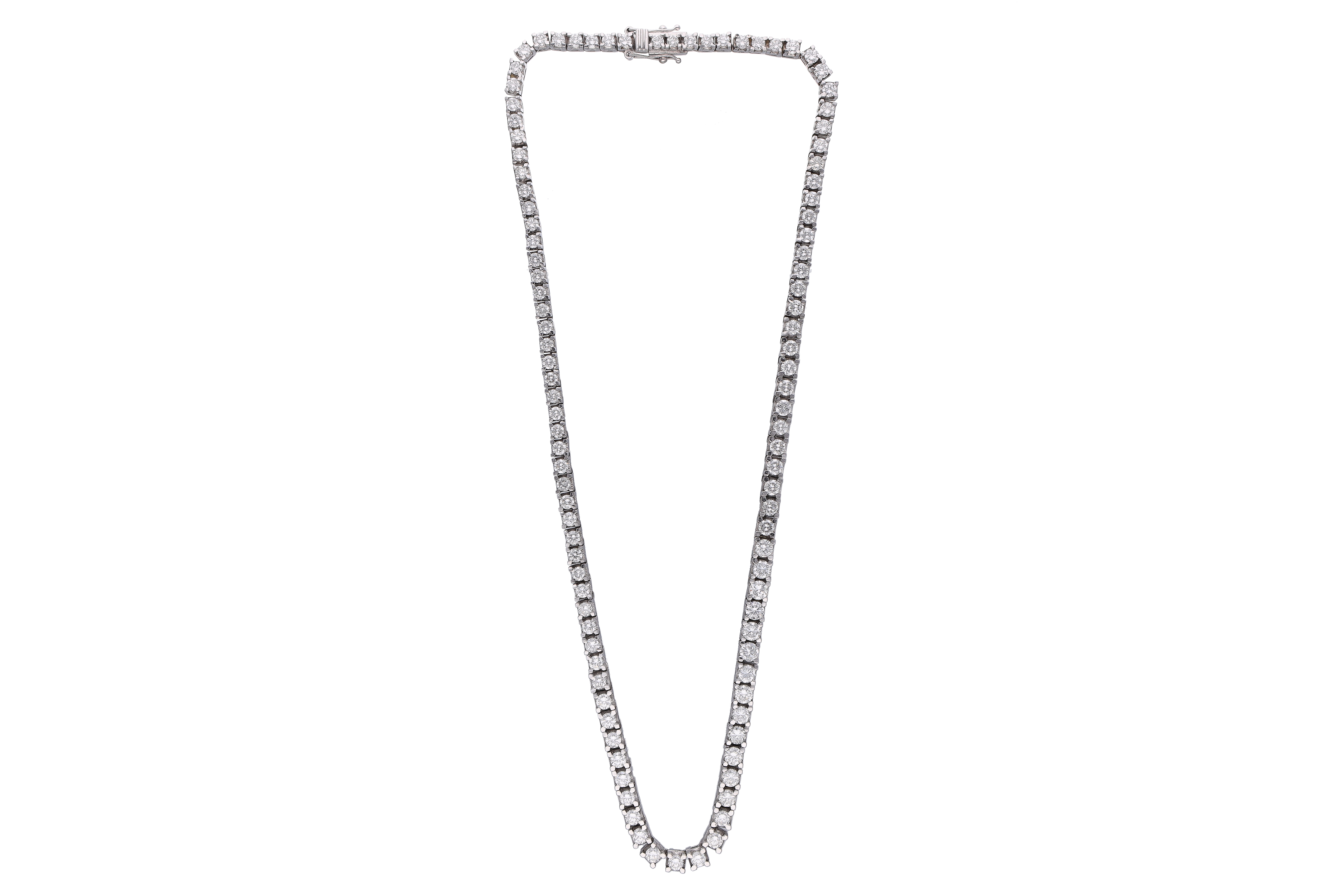 Collana con diamanti - Asta Preziosi