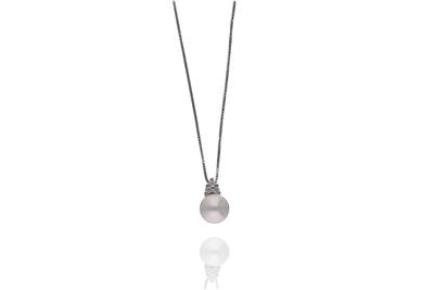 Collana con perla e diamanti - Asta Preziosi Collana con perla e diamanti - Asta Preziosi