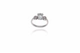 Anello con acquamarina e diamanti - Asta Preziosi Anello con acquamarina e diamanti - Asta Preziosi