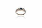 Anello con zaffiro e diamanti - Asta Preziosi Anello con zaffiro e diamanti - Asta Preziosi