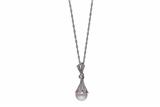 Collana con diamante e perla - Asta Preziosi Collana con diamante e perla - Asta Preziosi