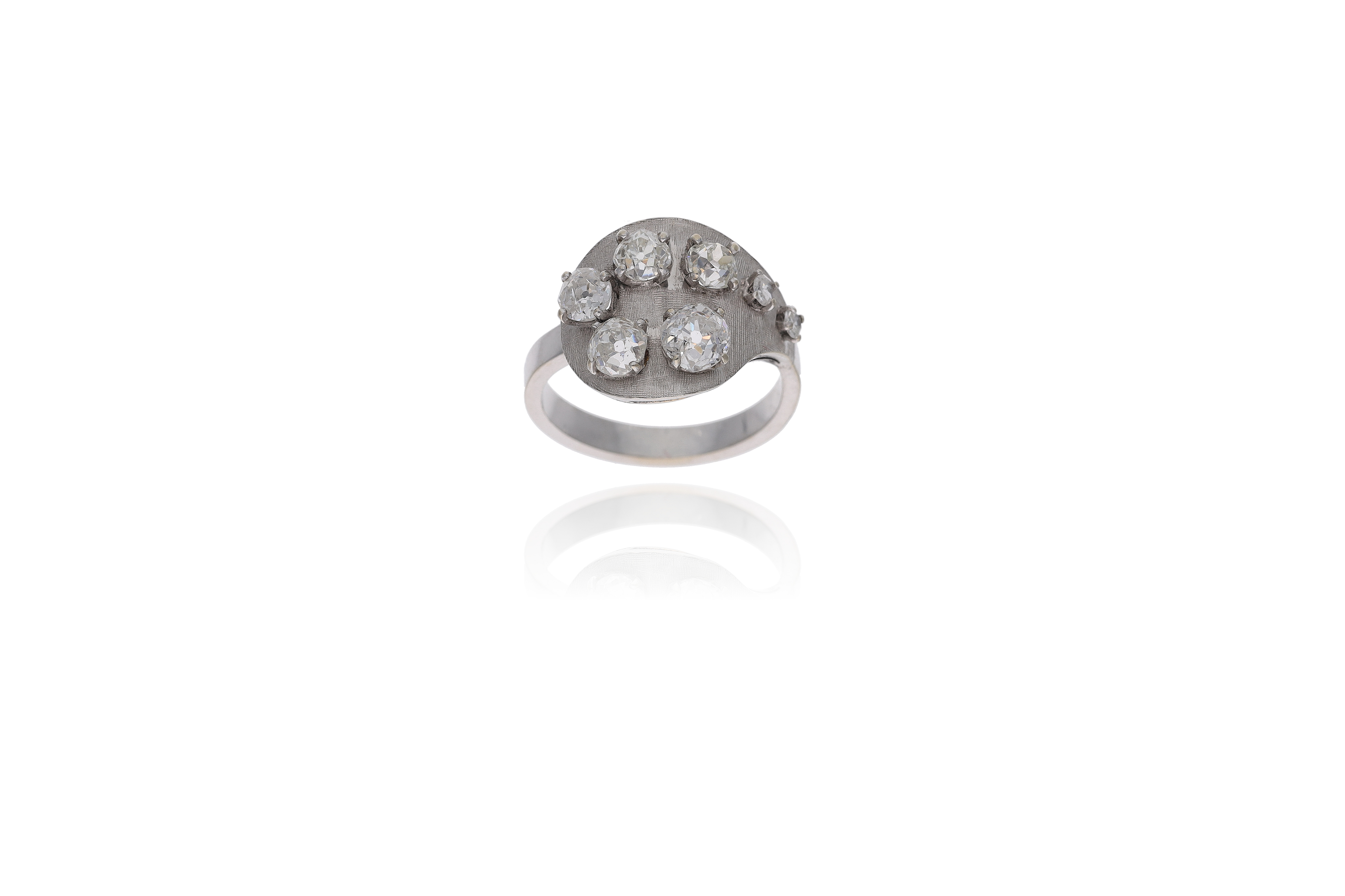 Anello con diamanti - Asta Preziosi