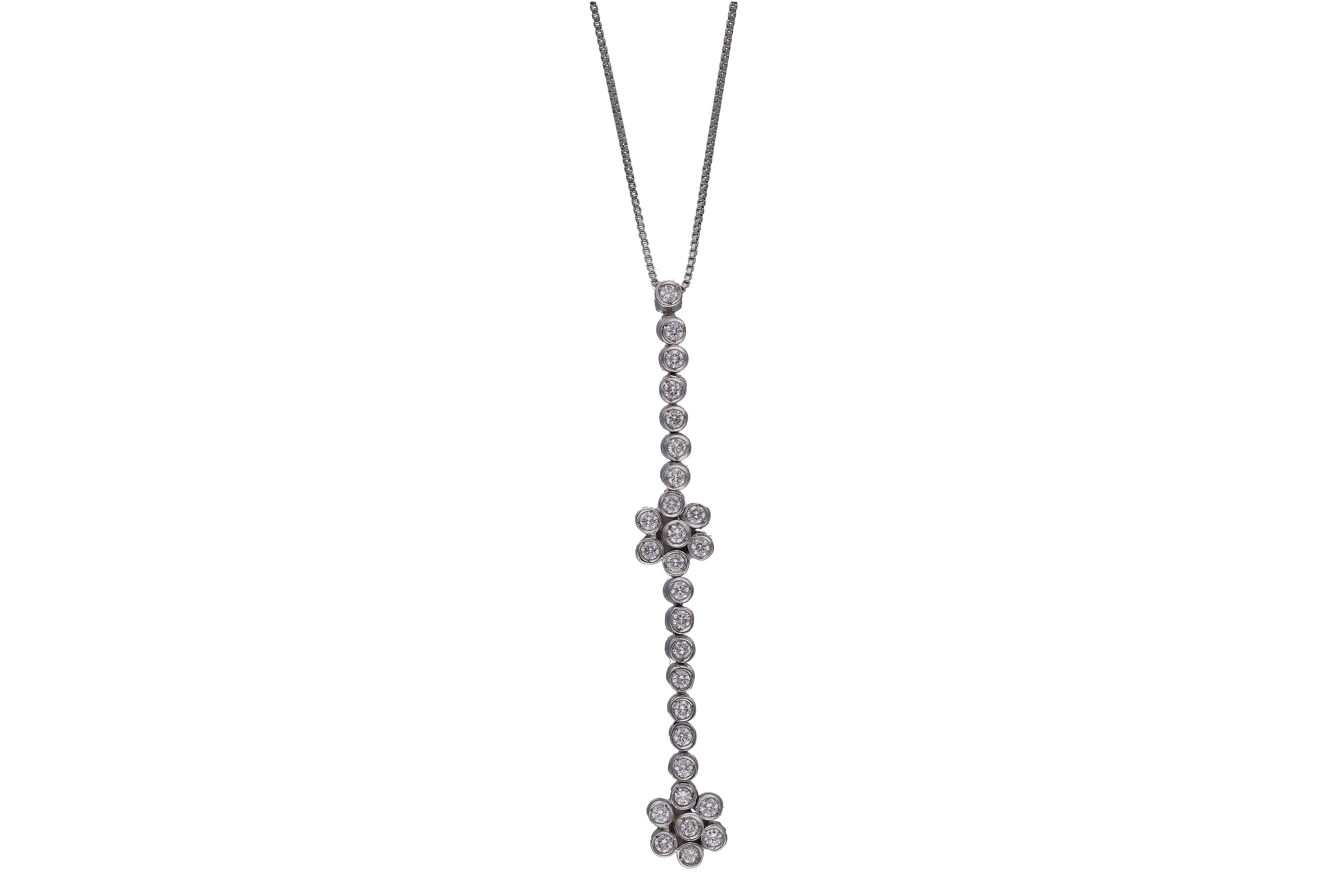 Collana con diamanti - Asta Preziosi