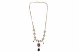 Collana con granato pietre - Asta Preziosi Collana con granato pietre - Asta Preziosi
