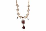 Collana con granato pietre - Asta Preziosi Collana con granato pietre - Asta Preziosi