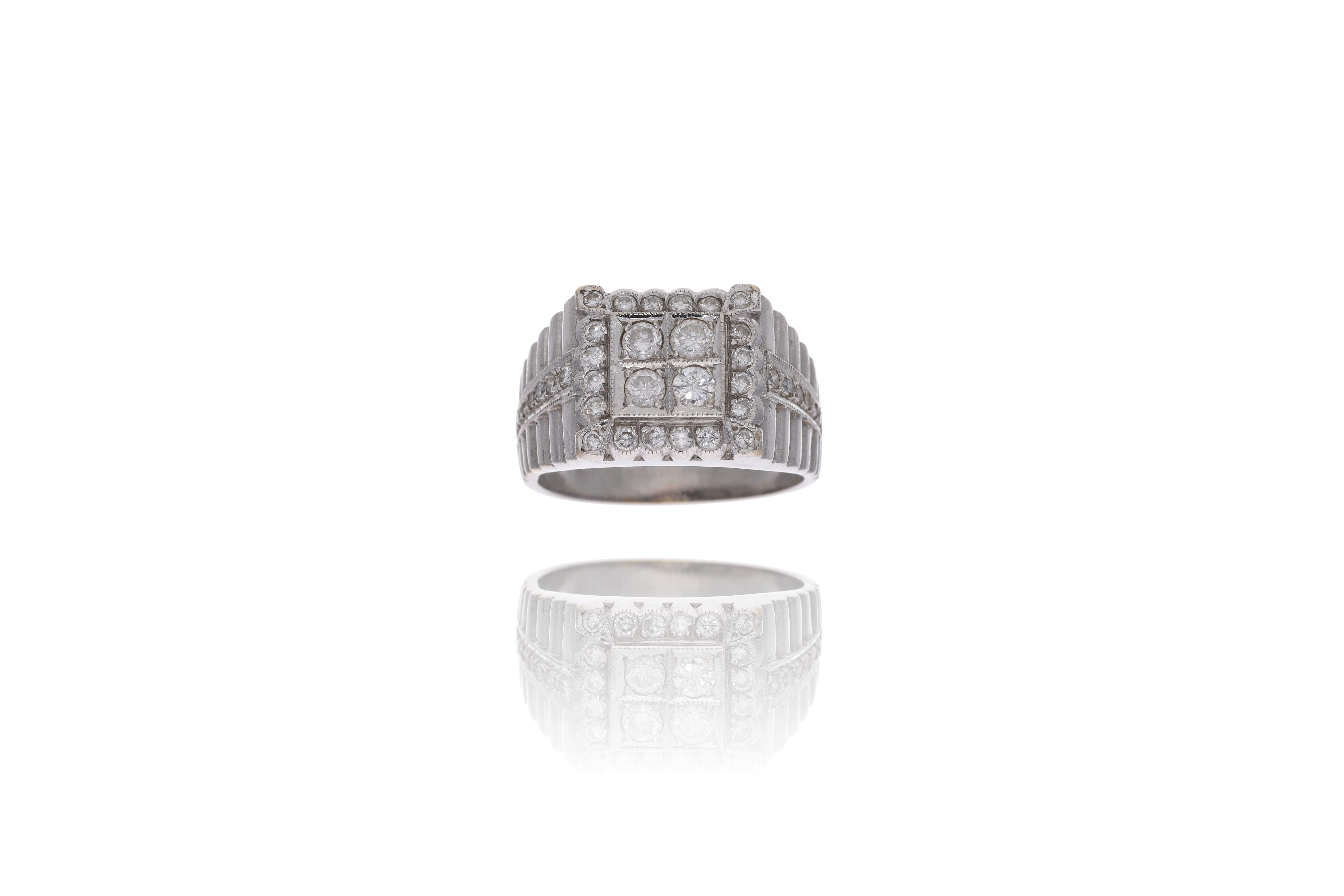 Anello con diamanti - Asta Preziosi