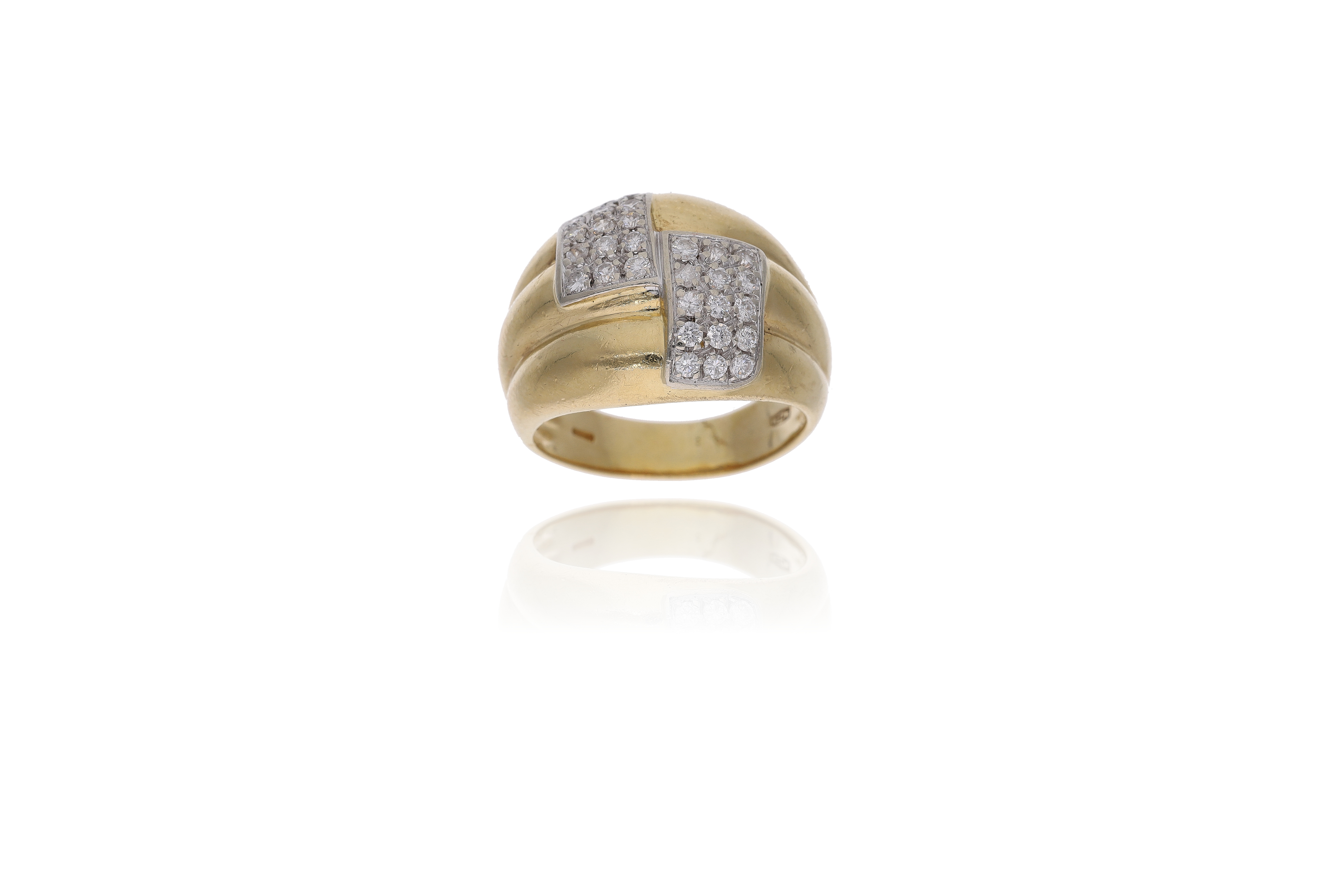 Anello con diamanti - Asta Preziosi