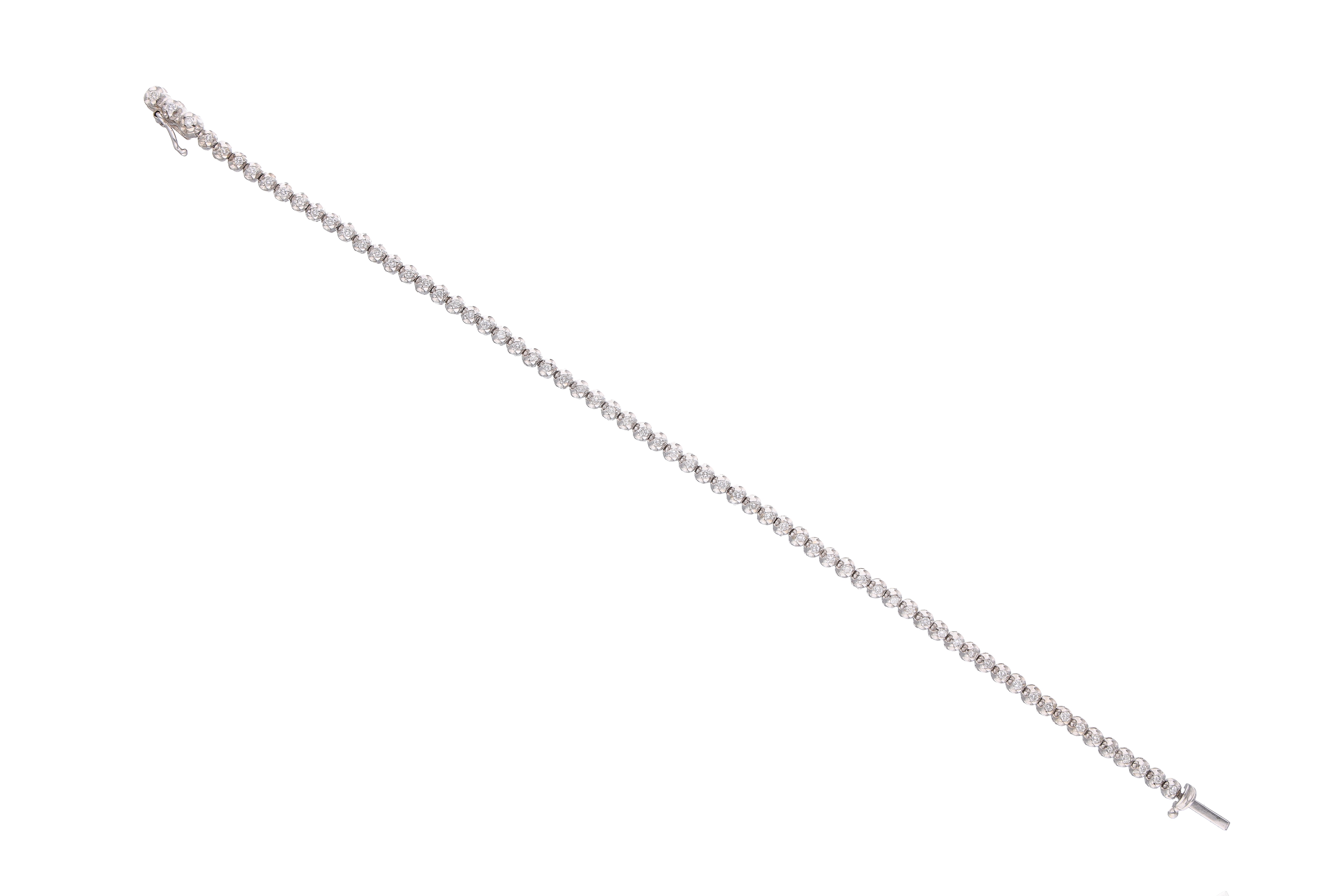 Bracciale con diamanti - Asta Preziosi
