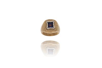 Anello con smalti - Asta Preziosi