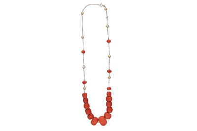 Collana con coralli - Asta Preziosi Collana con coralli - Asta Preziosi