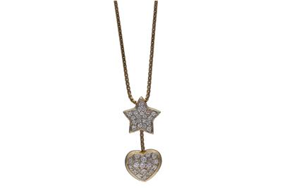 Collana con pendente con diamanti - Asta Preziosi Collana con pendente con diamanti - Asta Preziosi