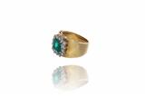 Anello con diamanti e pietra - Asta Preziosi Anello con diamanti e pietra - Asta Preziosi