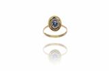 Anello con diamanti e zaffiro - Asta Preziosi Anello con diamanti e zaffiro - Asta Preziosi