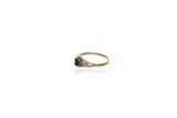 Anello con diamanti e zaffiro - Asta Preziosi Anello con diamanti e zaffiro - Asta Preziosi