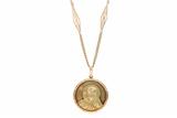 Collana con ciondolo in oro - Asta Preziosi