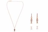 Joyfish, collana con ciondolo e orecchini con diamanti, diamanti neri e pietre - Asta Preziosi Joyfish, collana con ciondolo e orecchini con diamanti, diamanti neri e pietre - Asta Preziosi