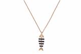 Joyfish, collana con ciondolo e orecchini con diamanti, diamanti neri e pietre - Asta Preziosi Joyfish, collana con ciondolo e orecchini con diamanti, diamanti neri e pietre - Asta Preziosi