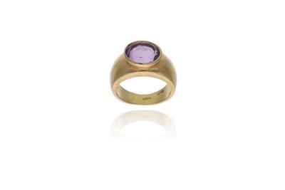 Anello con ametista - Asta Preziosi Anello con ametista - Asta Preziosi
