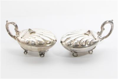 Coppia di formaggere in argento - Asta Preziosi Coppia di formaggere in argento - Asta Preziosi