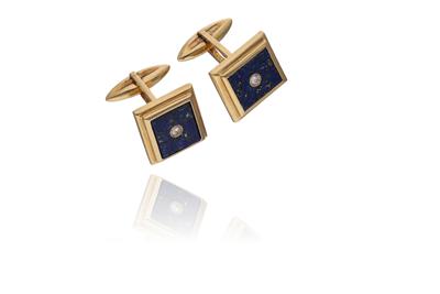 Gemelli con pietre e diamanti - Asta Preziosi Gemelli con pietre e diamanti - Asta Preziosi