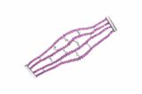 Bracciale a quattro fili di pietre con diamanti - Asta Preziosi Bracciale a quattro fili di pietre con diamanti - Asta Preziosi