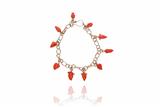 Bracciale con coralli - Asta Preziosi Bracciale con coralli - Asta Preziosi